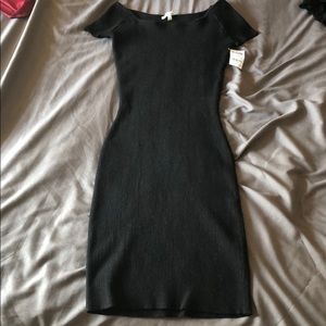 Black tight curvy dress
